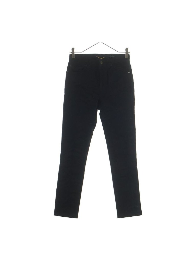 Saint Laurent Paris Zebra All Over Locky Print Slim Skinny Denim Pants Jeans